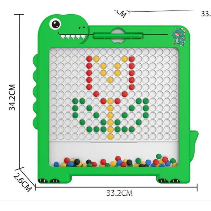 لوح تعليمي مغناطيسي حجم كبير - Tic Tac - Art & Drawing Toys