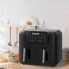 مقلاة هوائية أرشيا ذات السلة المزدوجة سعة 9 لتر - Tic Tac - AIR FRYER - Jordan