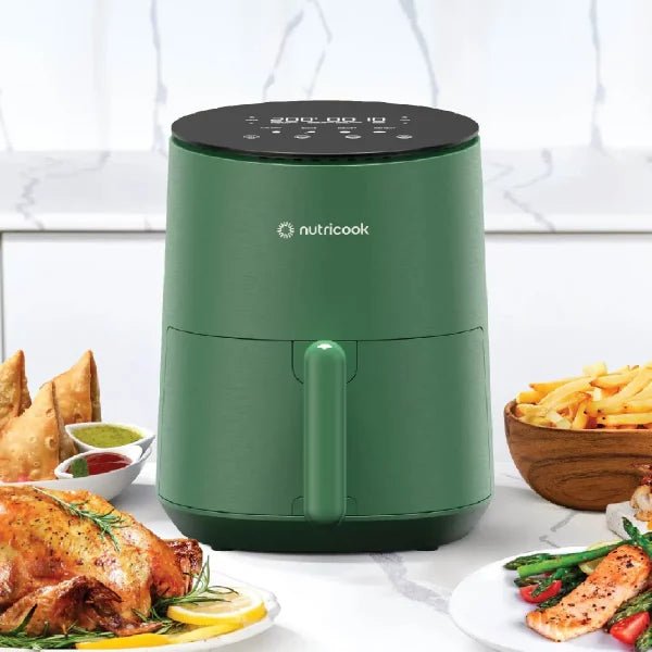 Nutricook Air Fryer Mini Green 3.3L - Tic Tac - AIR FRYER