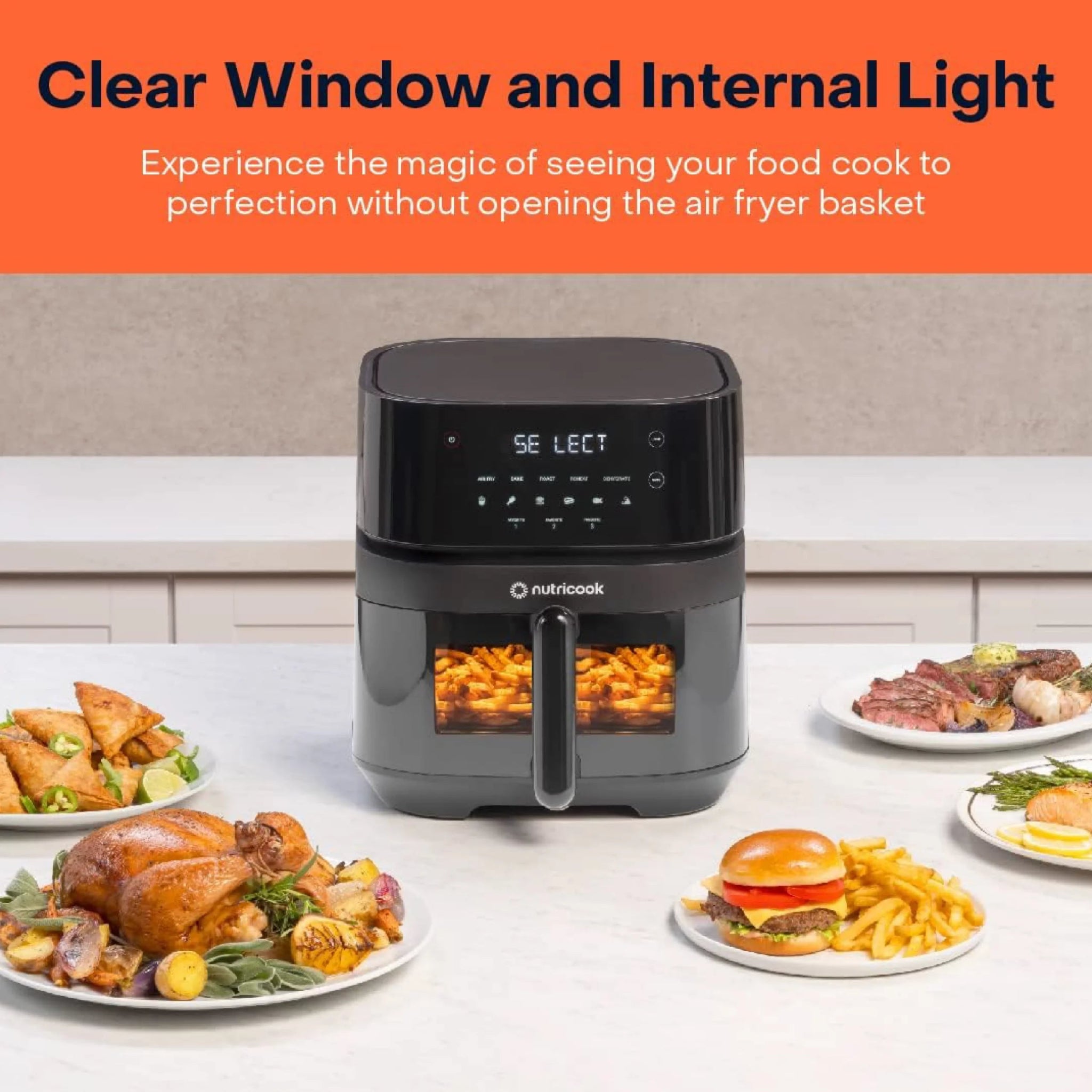 Nutricook Airfryer Vision NC - AF357V - Tic Tac - Airfryer