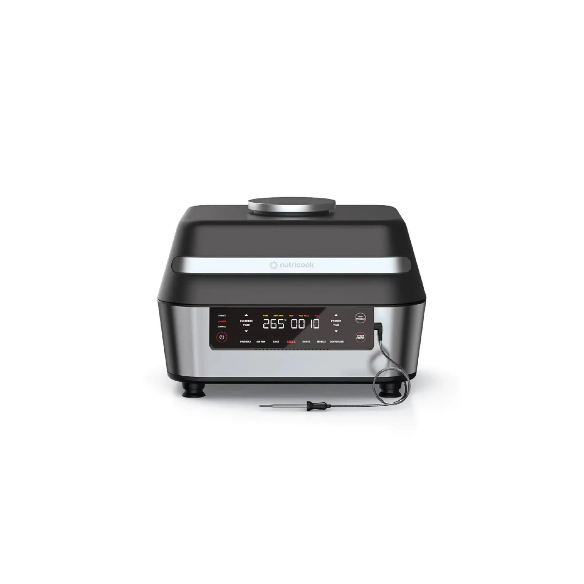 Nutricook Smart Indoor Grill & Airfryer XL 8.5L - Tic Tac - AIR FRYER