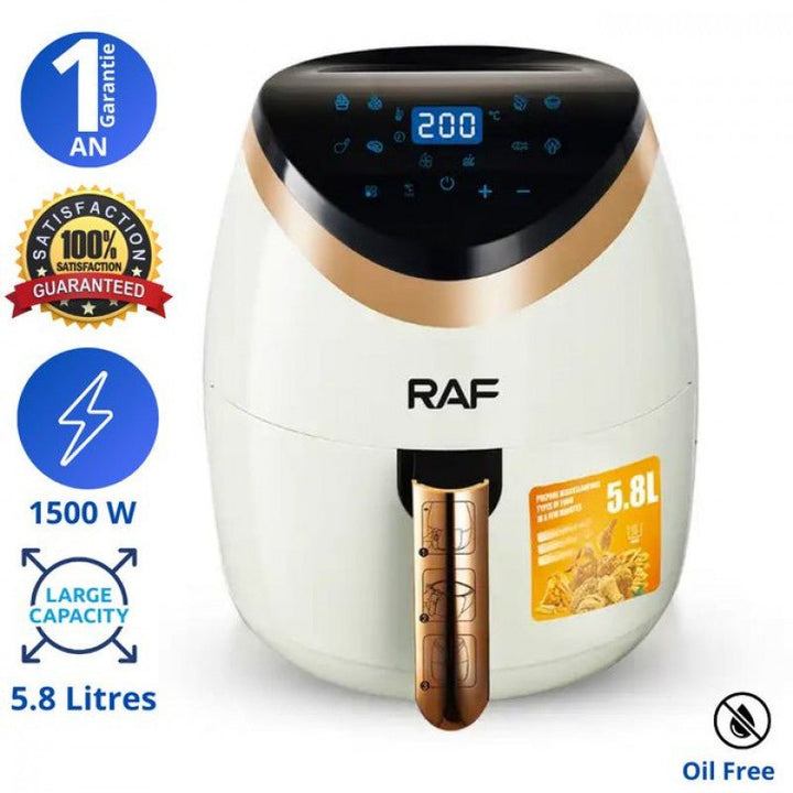 RAF Air fryer 5.8L - Tic Tac - Air fryer