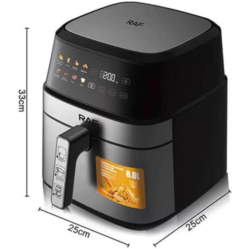 RAF Air Fryer 8L - Tic Tac - AIR FRYER