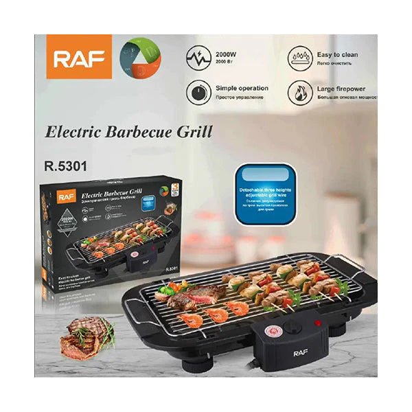 RAF Electric Barbecue Grill - Tic Tac - Electric Barbecue Grill