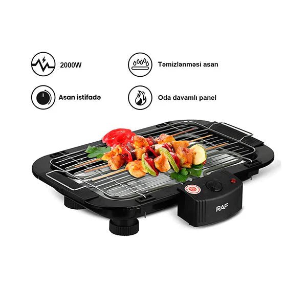 RAF Electric Barbecue Grill - Tic Tac - Electric Barbecue Grill