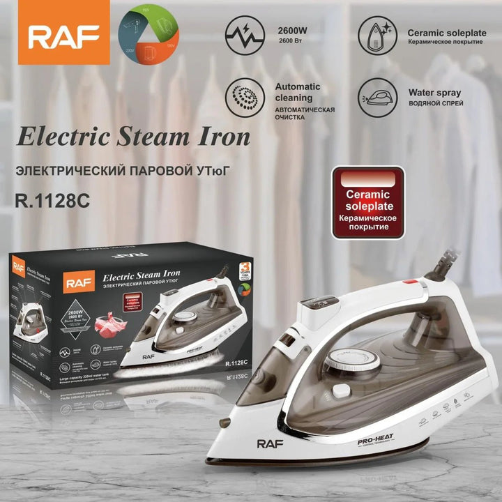 RAF Electric Steam Iron - Tic Tac - IRON