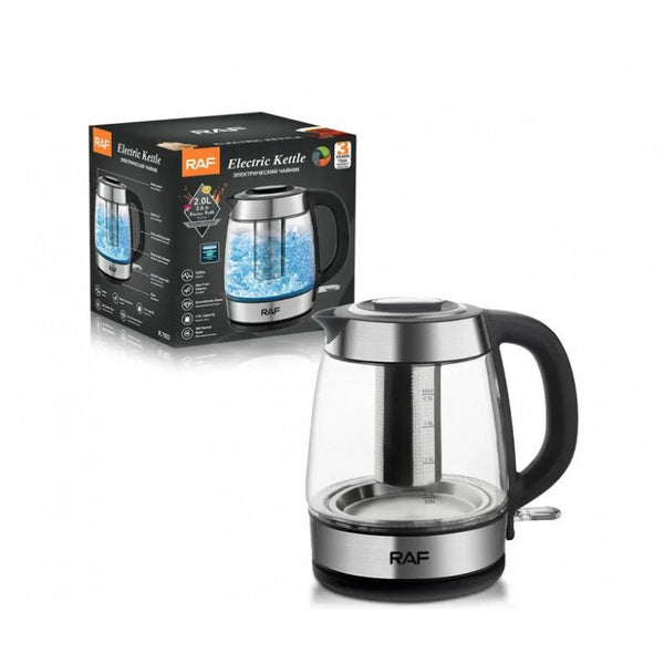 RAF Glass Kettle 2L - Tic Tac - Kettle