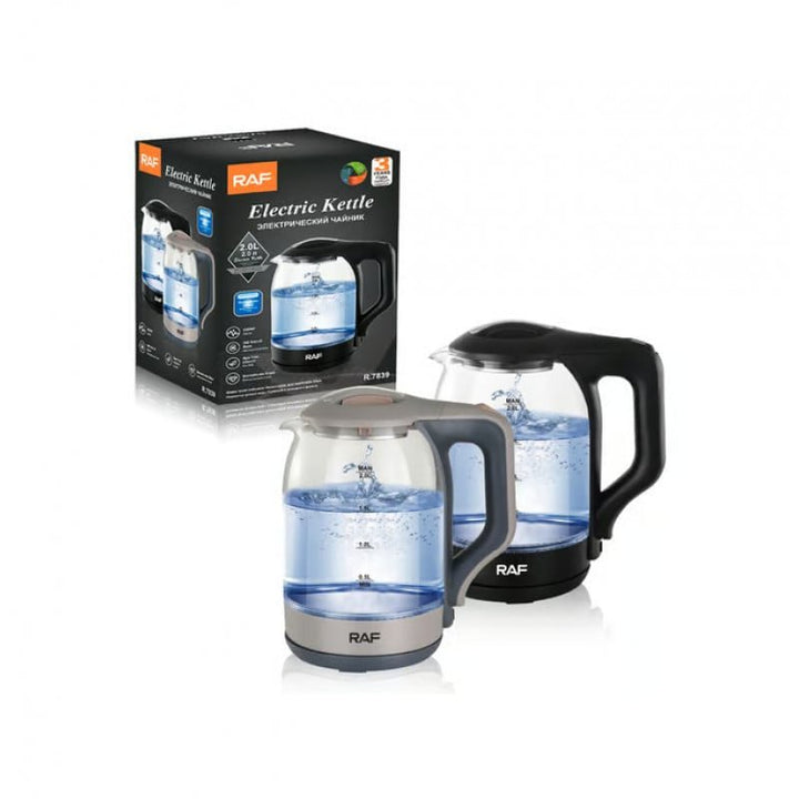 RAF Glass Kettle 2L - Tic Tac - Kettle