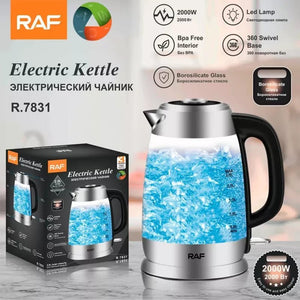 RAF Glass Kettle 2L - Tic Tac - Kettle