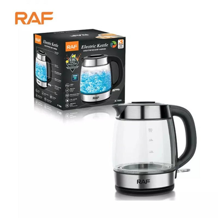 RAF Glass Kettle 2L - Tic Tac - Kettle