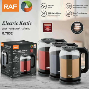 RAF Glass Kettle 2L - Tic Tac - Kettle