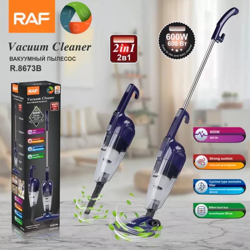 RAF vacuum cleaner 2IN1 600W - Tic Tac - vacuum cleaner